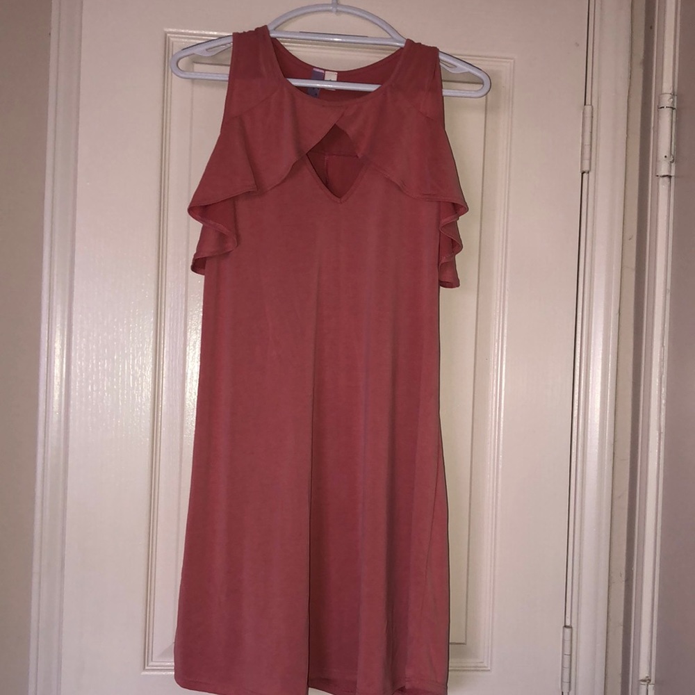 Rose Pink Women’s Spring Dress